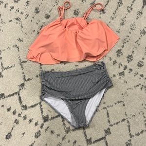 Cupshe brand high waisted swim suits